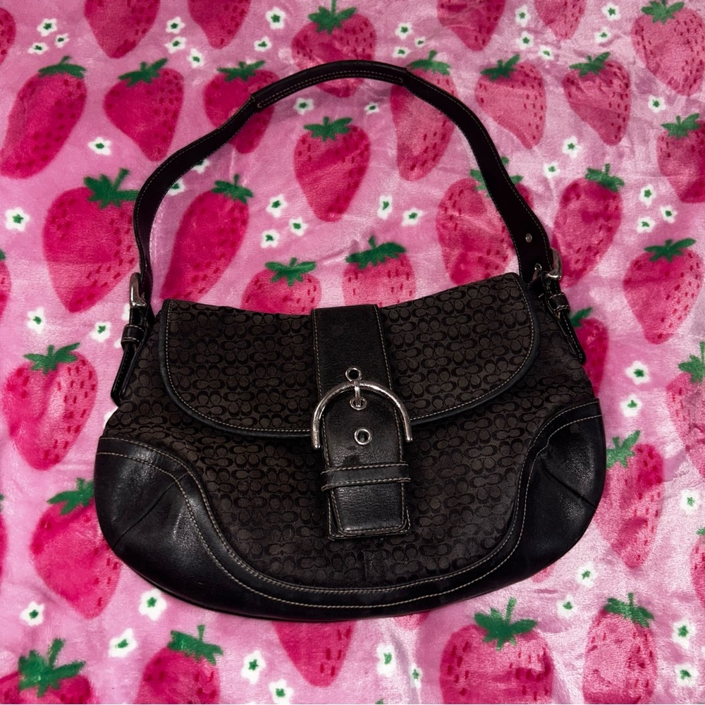 Elegant Black Designer Shoulder Bag
